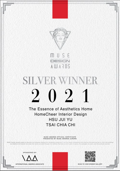 美國Muse Design Awards 榮獲 SILVER銀獎